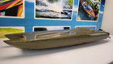 THE BEAST Twin Cat Hull and Hardware - Carbon/Kevlar
