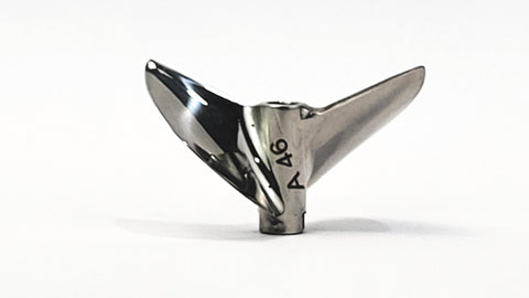 A46 45.7mm High Rake Stainless Steel RC Boat Propeller Pair (LH/RH)