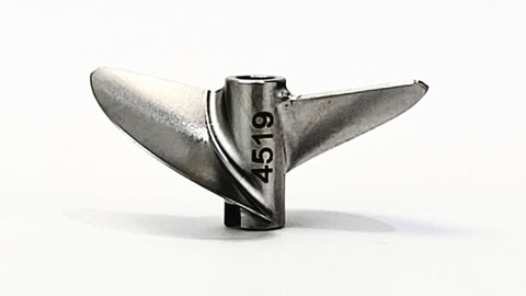 4519 Stainless Steel CNC RC Boat propeller 45mm 1.9pitch 3/16 bore (LH)