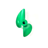 Rc Boat 3419 CNC propeller 34mm 1.9 pitch M4 THREADED 7075 aluminum Prop (LH)