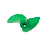 Rc Boat 3419 CNC propeller 34mm 1.9 pitch M4 THREADED 7075 aluminum Prop (LH)