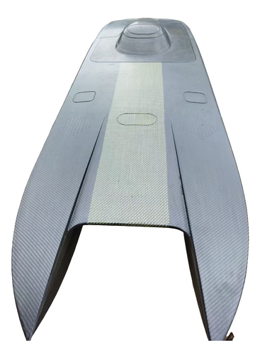 "Big Daddy" Gigantic 94 inch 8-feet (2400mm) Carbon Fiber Catamaran rc boat RTR