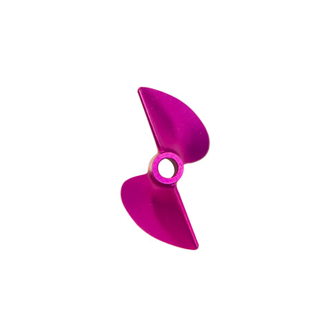 CNC Propeller Rc Boat 42mm 1.4pitch 3/16 bore 4214 Purple prop (RH)
