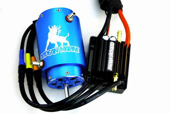 RC Boat Motor/ESC Combo Oxidean Marine 2200kV 4082 6-pole Motor/Hobb