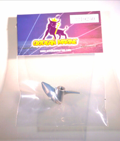 CNC Prop Propeller 30mm 1.4 pitch M4 threaded fits Mini-Dom and others (LH)