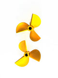 Rc Boat Oxidean Marine Power Prop 48mm 3 blade 1.8 pitch Pair (LH/RH)