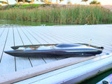 THE BEAST Twin Cat RTR RC Boat - Carbon Fiber