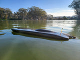 THE BEAST Twin Cat RTR RC Boat - Carbon Fiber