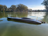 THE BEAST Twin Cat Hull and Hardware - Carbon Fiber