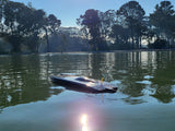 THE BEAST Twin Cat Hull and Hardware - Carbon Fiber