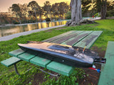 THE BEAST Twin Cat Hull and Hardware - Carbon Fiber