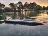 THE BEAST Twin Cat Hull and Hardware - Carbon Fiber