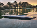 THE BEAST Twin Cat RTR RC Boat - Carbon Fiber