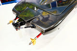 THE ANIMAL CAT II EQ Quasar Radio Equipped Twin Cat RTR RC Boat - Carbon Fiber
