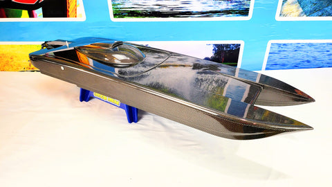 THE ANIMAL CAT II E Twin Cat ARTR RC Boat - Carbon Fiber