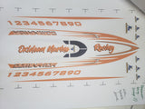 Rc Boat Graphics Dominator Mono No Bling
