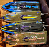 Rc Boat Graphics Dominator Mono No Bling