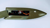 Mini-Dom Carbon/Kevlar Self Righting Mono RTR Rc Boat