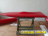 DOMINATOR Carbon Fiber Mono Hull ARTR RC Boat - Gelcoat