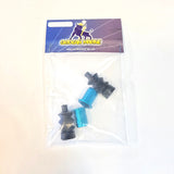 Steering rod boot with thru transom grommet rc boat (pair) Mini-Dom fits others