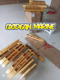 OXI-DIGGER RTR Wooden Rigger RC Boat