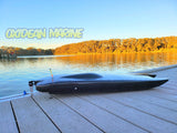 THE BEAST Twin Cat Hull and Hardware - Carbon Fiber