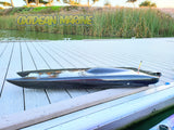 THE BEAST Twin Cat RTR RC Boat - Carbon Fiber