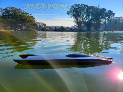 THE BEAST Twin Cat ARTR RC Boat - Carbon Fiber