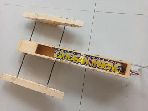 OXI-DIGGER RTR Wooden Rigger RC Boat