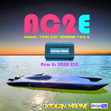 THE ANIMAL CAT II E Twin Cat ARTR RC Boat - Carbon/Kevlar