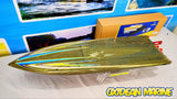 2025 DOMINATOR Mono RTR RC Boat - Carbon/Kevlar