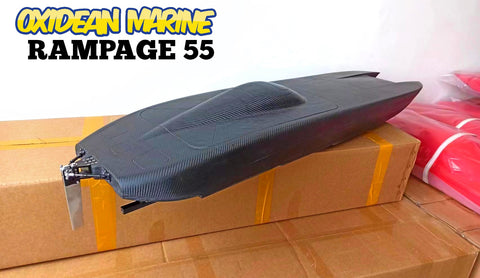 RAMPAGE 55 Twin Cat RTR RC Boat