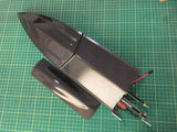 MINI-DOM Carbon Fiber Self Righting Mono RTR Rc Boat