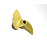 CNC Props 4519 45mm 1.9 Pitch 3/16 Bore Pair - BRASS (RH/LH)