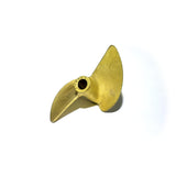 CNC Props 4519 45mm 1.9 Pitch 3/16 Bore Pair - BRASS (RH/LH)