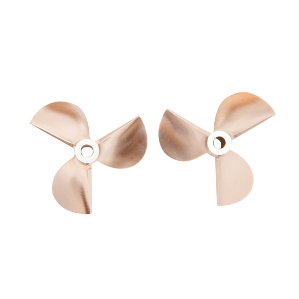 Витла за радиоуправляеми лодки Oxidean Marine Power, 48 мм, 3 лопатки, 1.8 стъпка, чифт (ляв/десен)