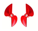 CNC Propellers Pair 45mm 1.4 pitch 3/16 bore 4514 Rc Boat Prop (LH/RH)
