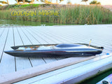 THE BEAST Twin Cat Hull and Hardware - Carbon Fiber